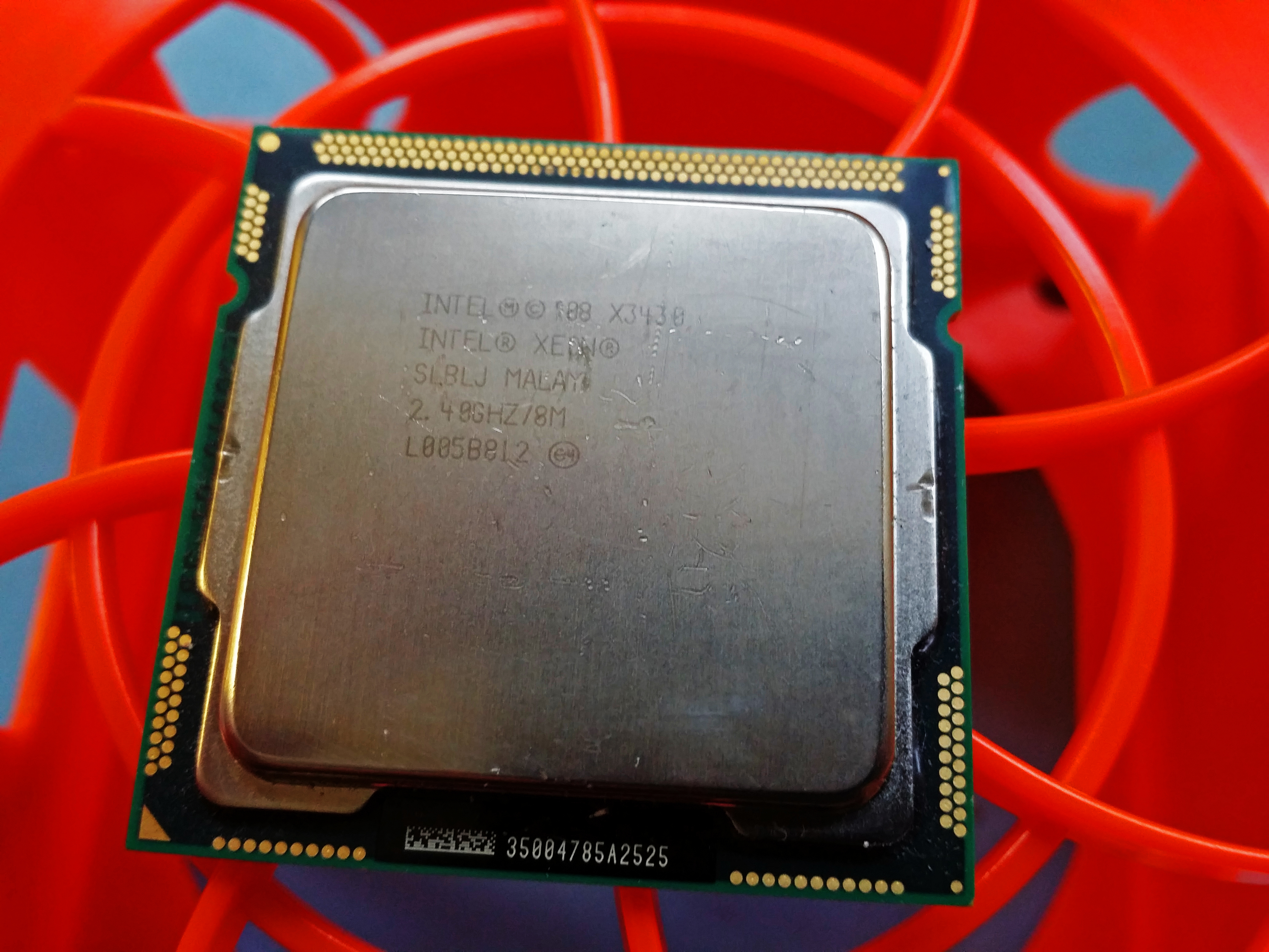 Intel Xeon Processor X3430